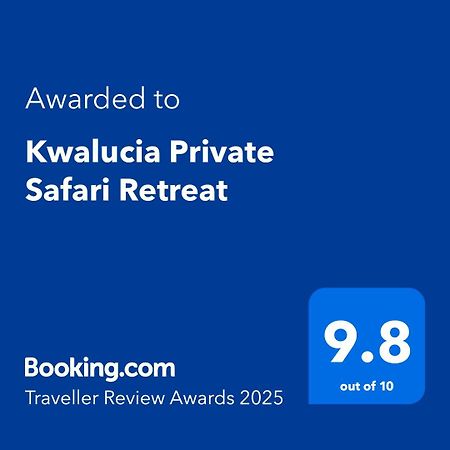 Kwalucia Private Safari Retreat Otel Saint Lucia Estuary Dış mekan fotoğraf